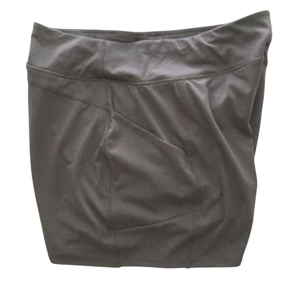 MTA Sport Woman's Grey two pocket Skirt built in Shorts Athletic Size 1X - Picture 5 of 7